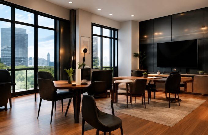 Modern office boardroom for a new business in Canada